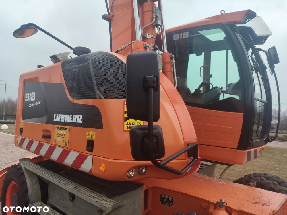 Liebherr Liebherr A 918 COMPACT / BEZ DPF I ADBLUE / SPROWADZONA / KOPARKA KOŁOWA / 10 000 MTG / KOMPLET ŁYŻEK / - 26