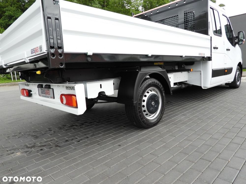 Renault MASTER WYWROTKA PODWÓJNA KABINA DOKA 6 MIEJSC TEMPOMAT NAWIGACJA LEDY KLIMATYZACJA  145KM - 17