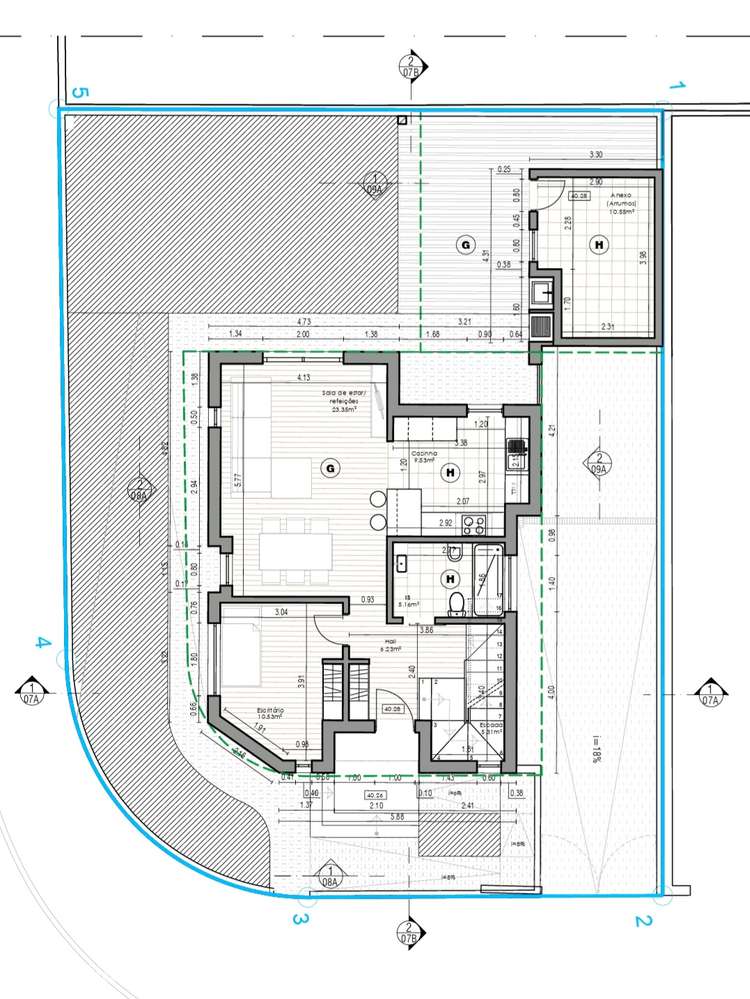 Moradia T4 Nova com 3 casas de banho em Pinhal Novo - Grande imagem: 2/3