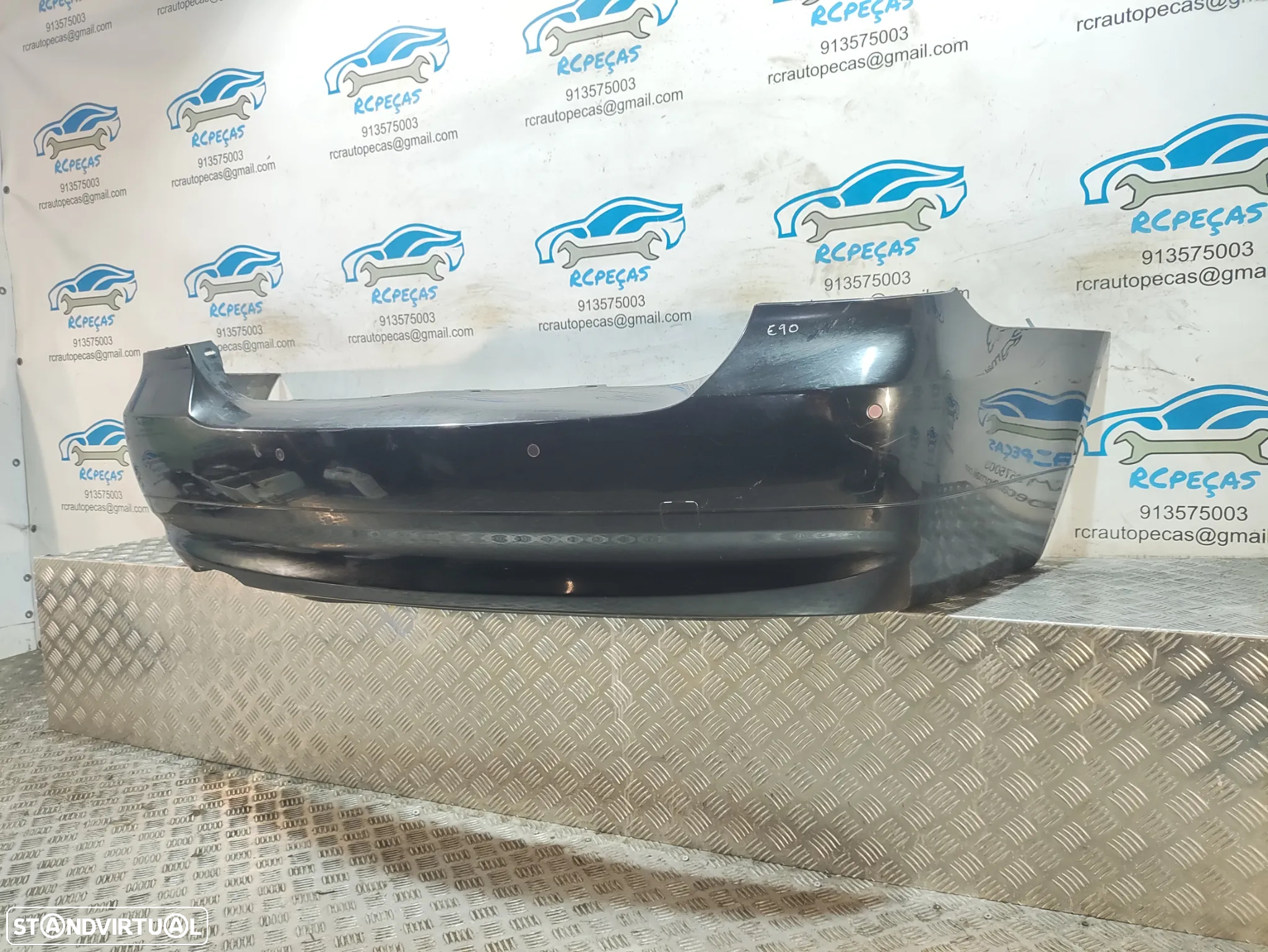 Parachoques Traseiro BMW Serie 3 E90 Sedan Carro - 3