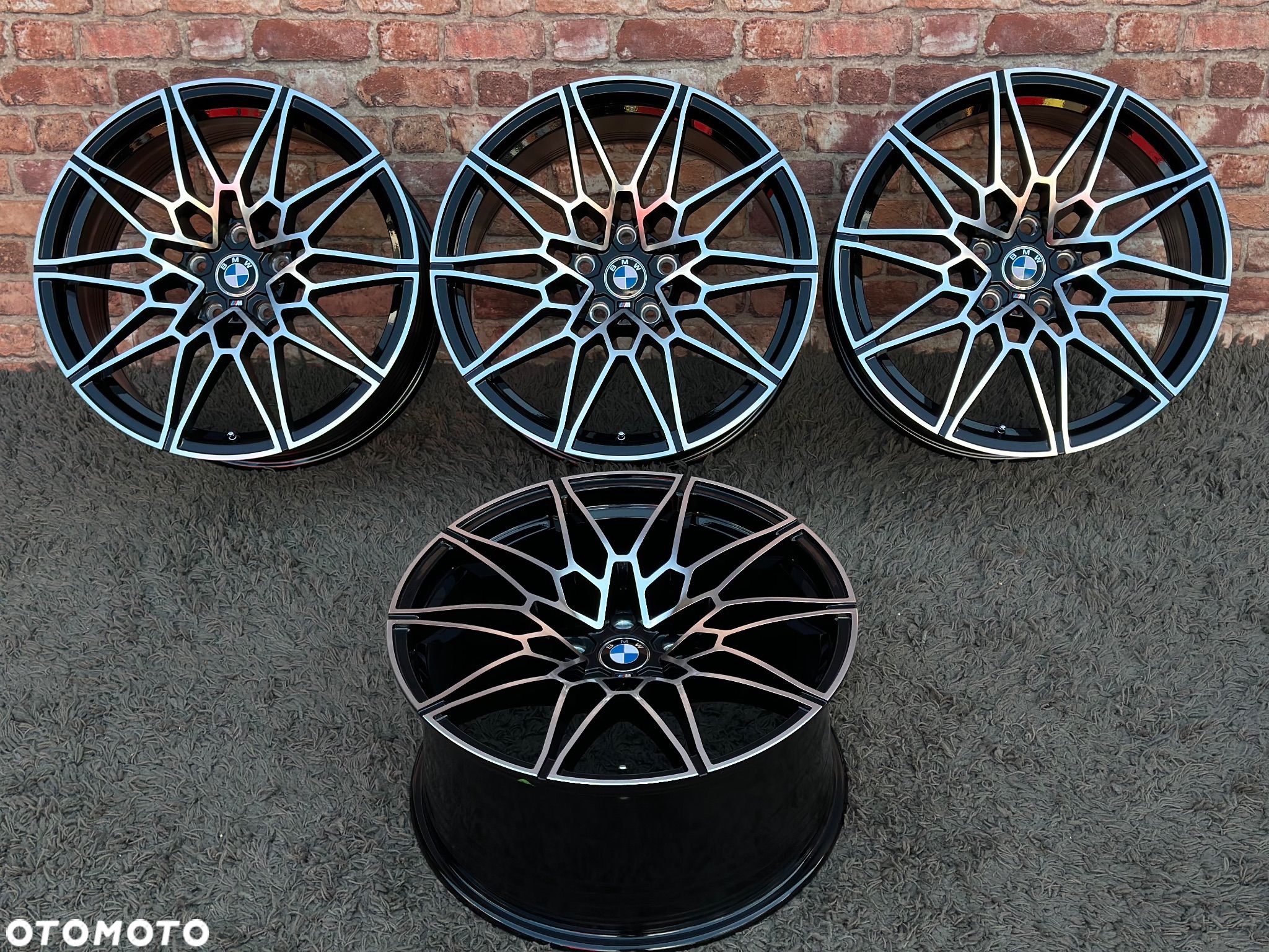 NOWE 8.5j 9.5j alufelgi 5x120 19 felgi do BMW seria 3 5 F10 E46 E90 F30 F32 F34 F01 F12 Z4 E60 xDrive M pakiet Styling jak Carbonado Solid Japan Racing - 1
