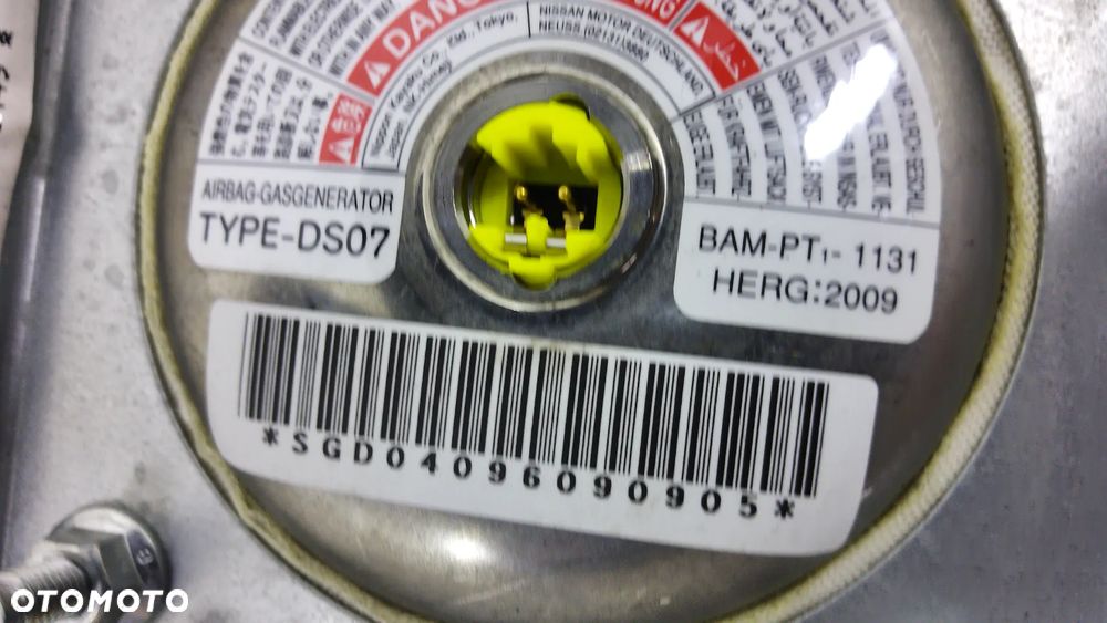 Nissan K12 lift Poduszka Powietrzna AIRBAG kierowcy - 4