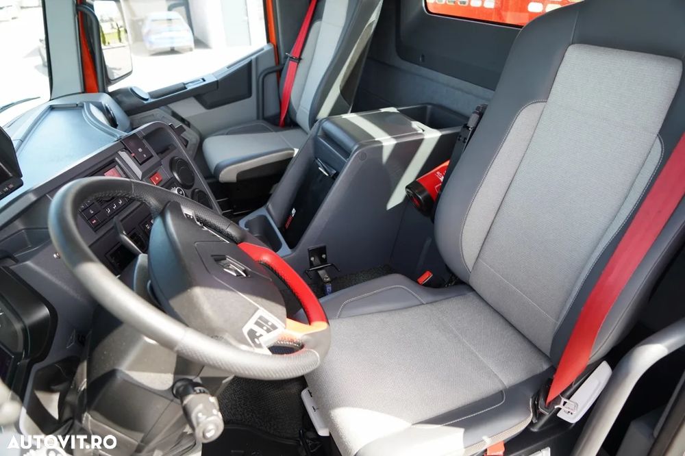 Renault C 430 / 6x4 / LIVRARE 6.2 M + CUPTOR HIAB X-DUO 188 / EXTENSIE 15 M / RADIOCOMANDĂ / FURCĂ / ROTATOARE - 28