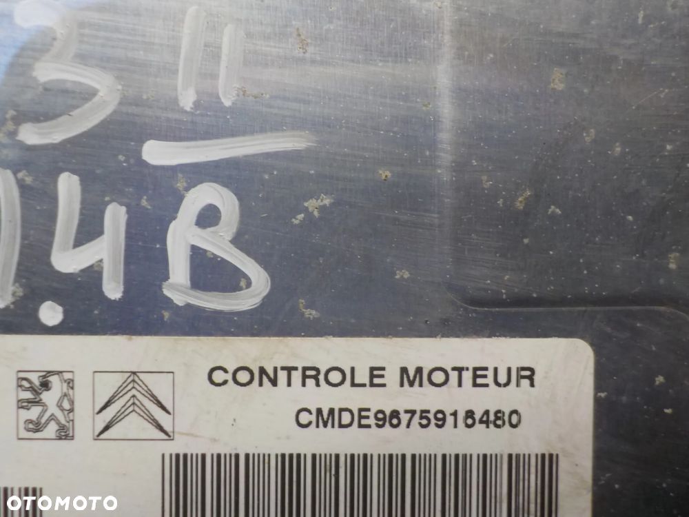 CITROEN C3 II 1.4B STEROWNIK KOMPUTER SILNIKA 9675916480 - 3