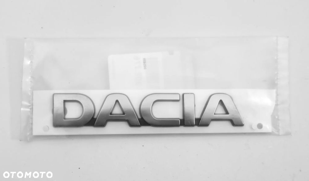 DACIA SANDERO klapa tył NAPIS LOGO ZNACZEK 2 szt. NOWE !!! ORYGINAŁ OE - 3