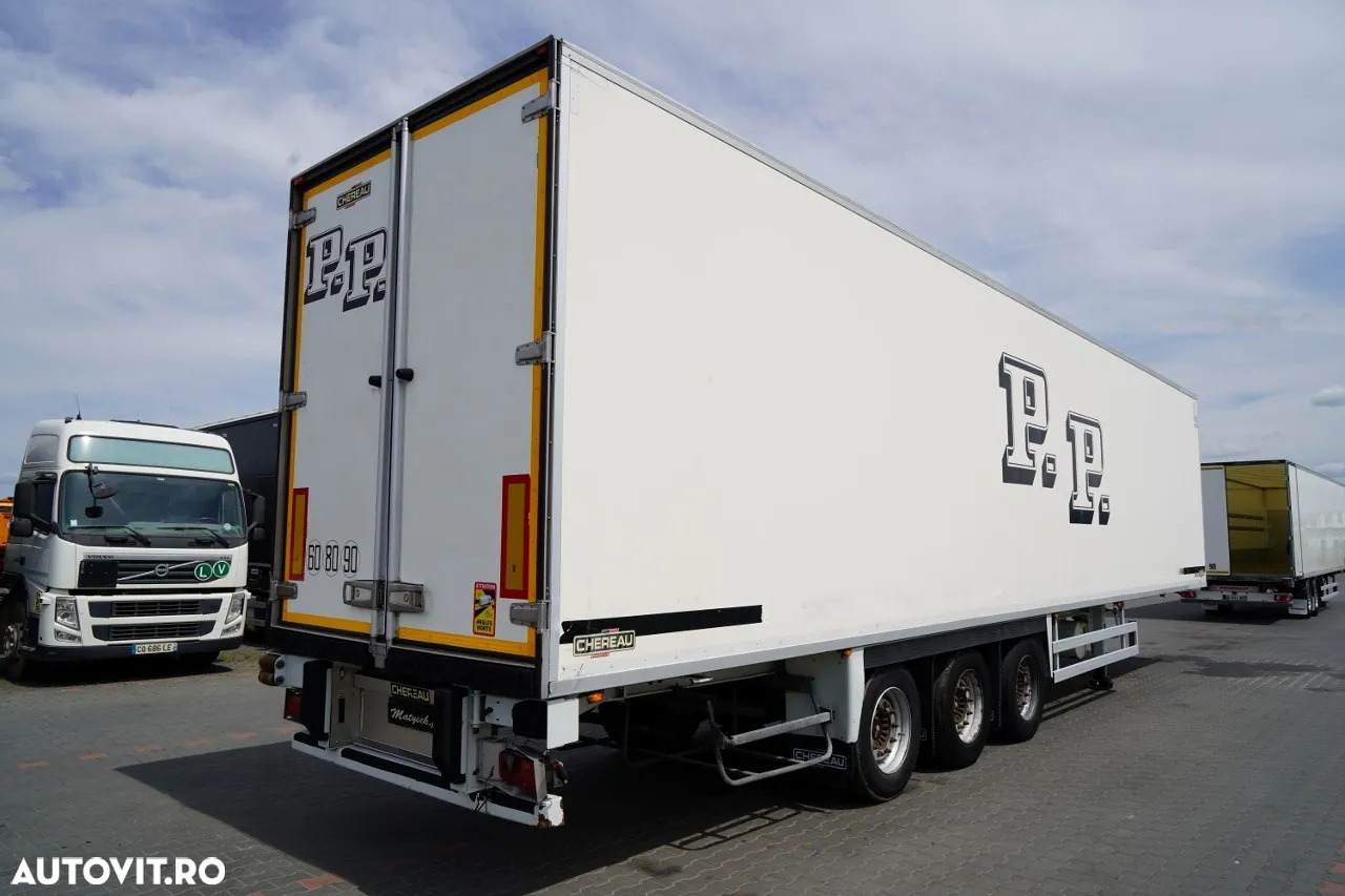 Chereau REFRIGERAT / VECTOR TRANSPORT 1950MT / DOPPELSTOCK / MULTITEMPERATURĂ / 2 AXE RIDICABILE / SAF / IMPORTAT - 7