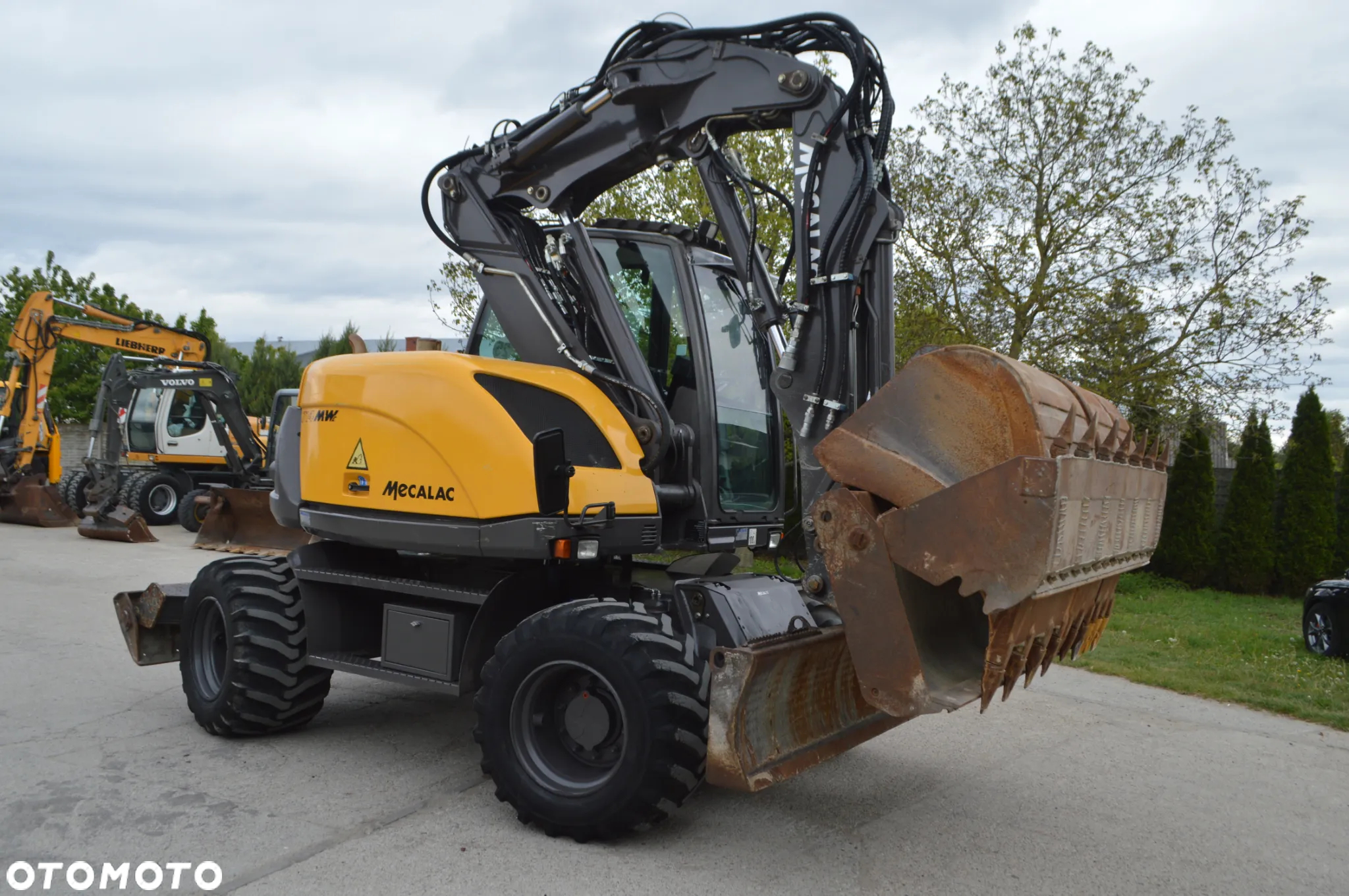 Mecalac MECALAC 714MWE *2012* Komplet łyżek, IDEALNY!!! - 14
