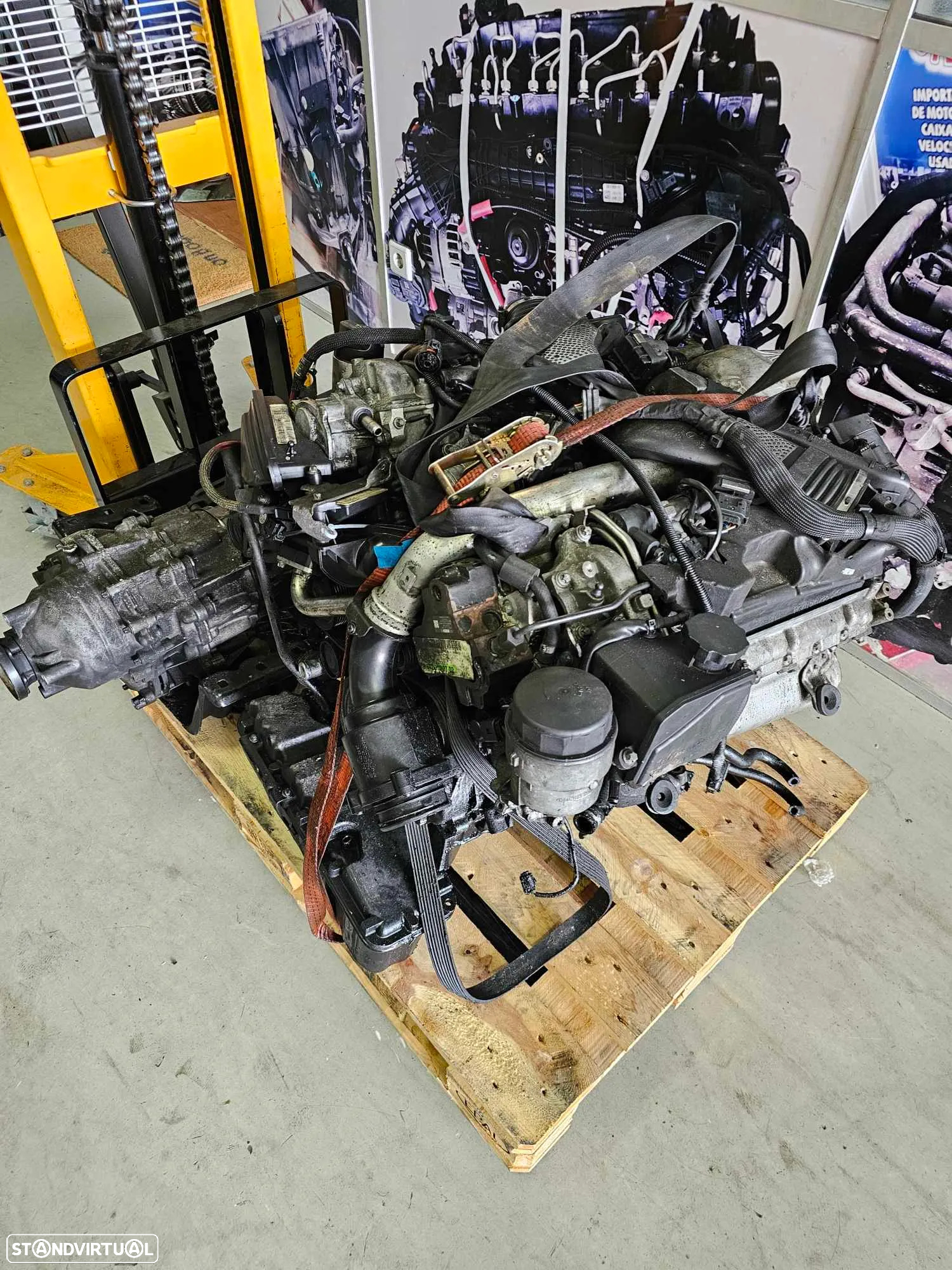 Motor Mercedes R 320 CDI, 3.0 CDI V6 2006, ref 642 950 - 2