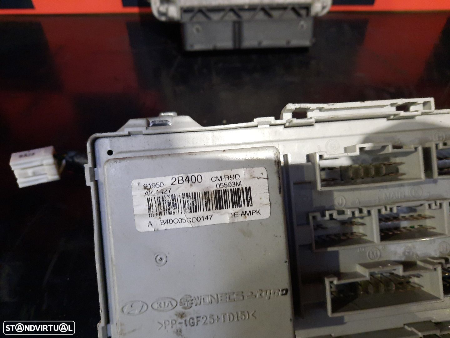 Conjunto Centralina Motor + Ignição Hyundai Santa Fé Ii (Cm) - 3