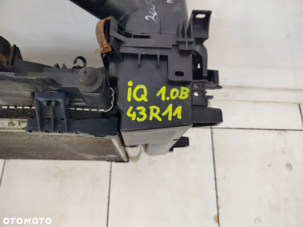 toyota iq 08r- komplet chłodnic wentylator 1.0 benzyna - 8