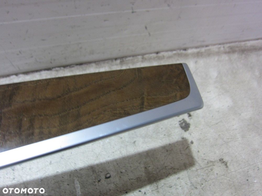 BMW F10 F11 LISTWY DEKORY CUP HOLDER DREWNO JESION KOMPLET ALU ŁADNE - 4