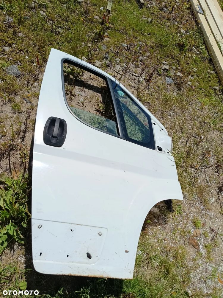 FIAT DUCATO BOXER JUMPER 06-14 DRZWI PRZEDNIE PRAWE BIAŁE - 1