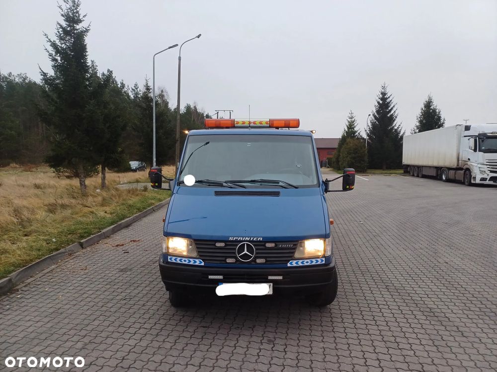 Mercedes-Benz Sprinter 410D Bliźniak 2.9 TD Najazd Autolaweta - 3