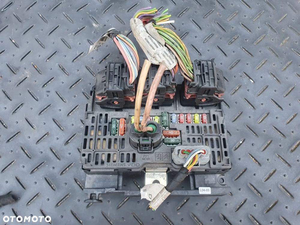 MODUŁ BSM L04-00 9661682780 CITROEN C5 I LIFT S118983004 O + WTYCZKI INSTALACJA - 1