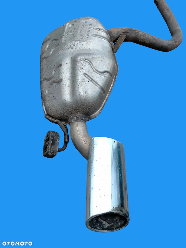 MERCEDES CLS W219 AMG / TŁUMIK WYDECH KOMPLETNY / PAKIET AMG / ORYGINAŁ - 6