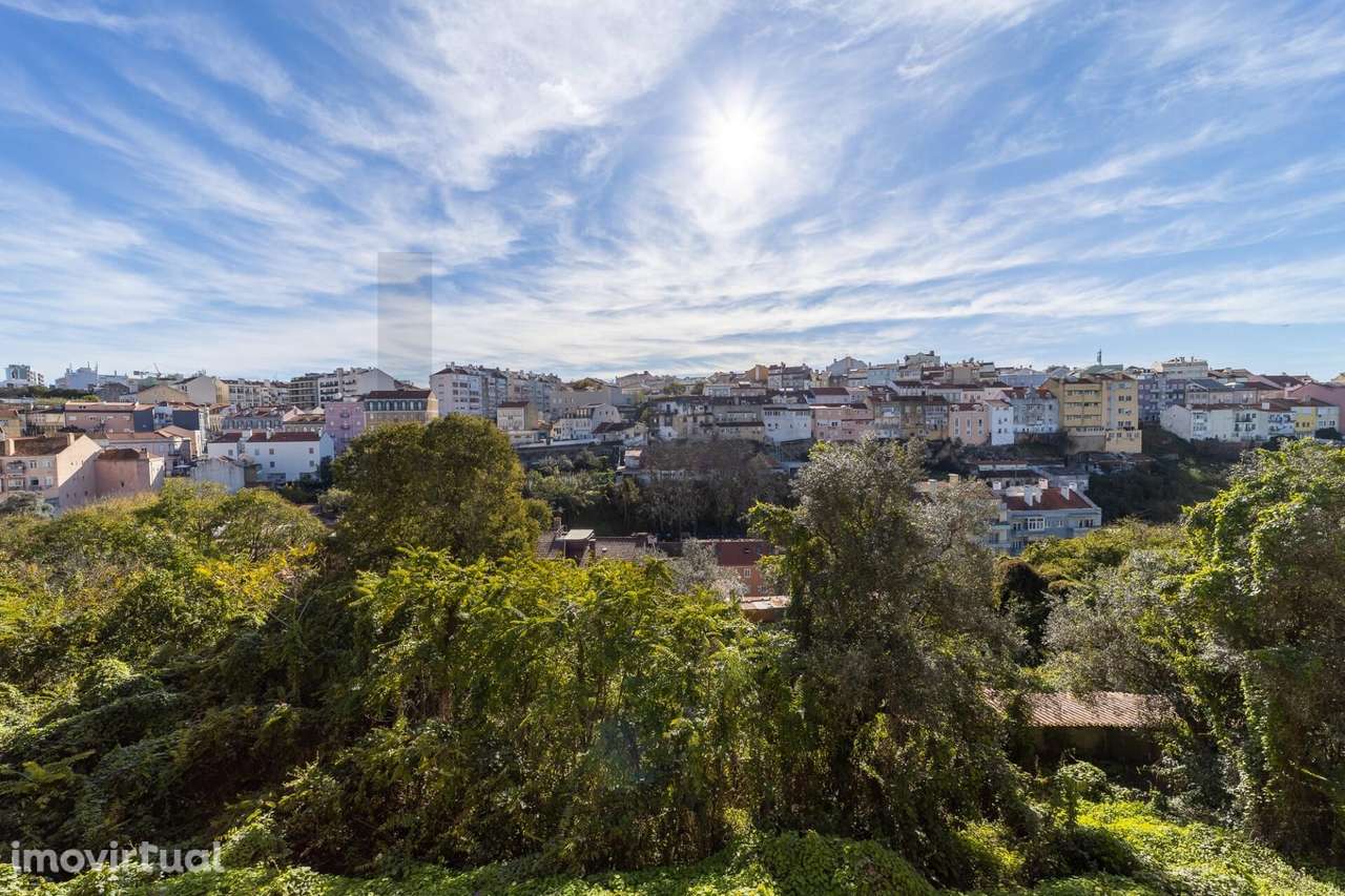 T6 em Campo de Ourique: Terraço com Vista, Versatilidade e Charme - Grande imagem: 2/40