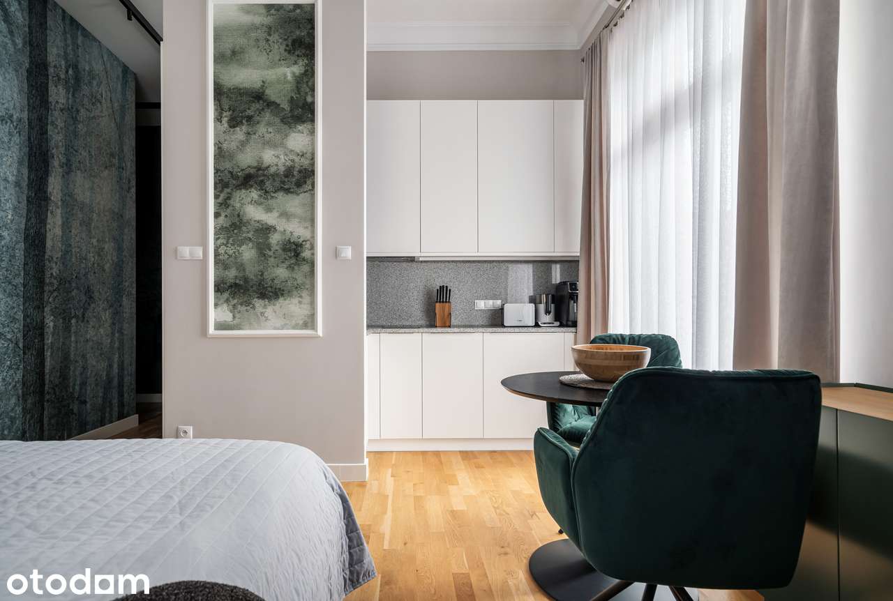 Apartament typu studio przy promenadzie w pierwszej linii zabudowy