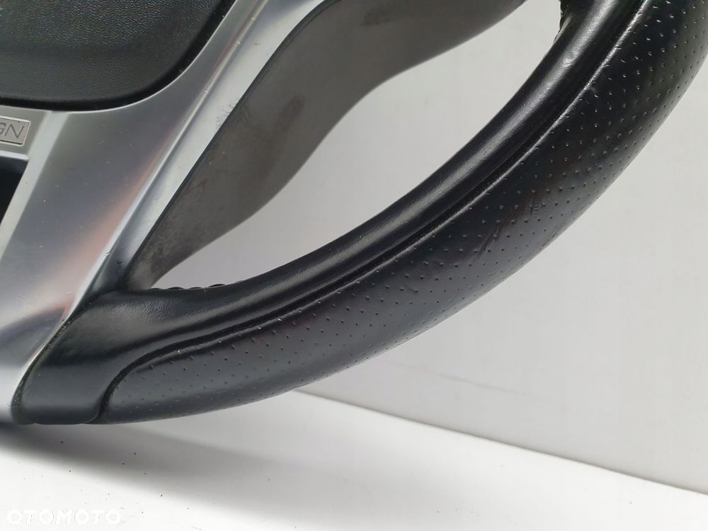 Volvo XC60 S60 II V60 R DESIGN R-Desing KIEROWNICA SKÓRZANA skóra PODUSZKA - 9