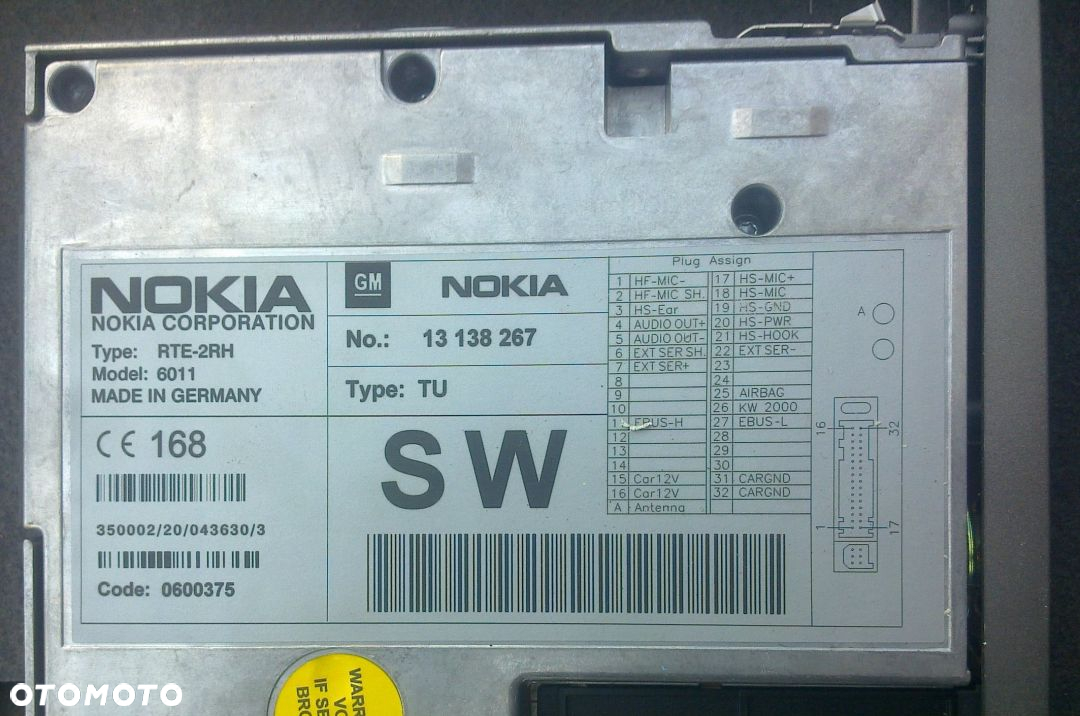 NAWIGACJA RADIO NCDC2015 NAVI OPEL VECTRA C SIGNUM - 3