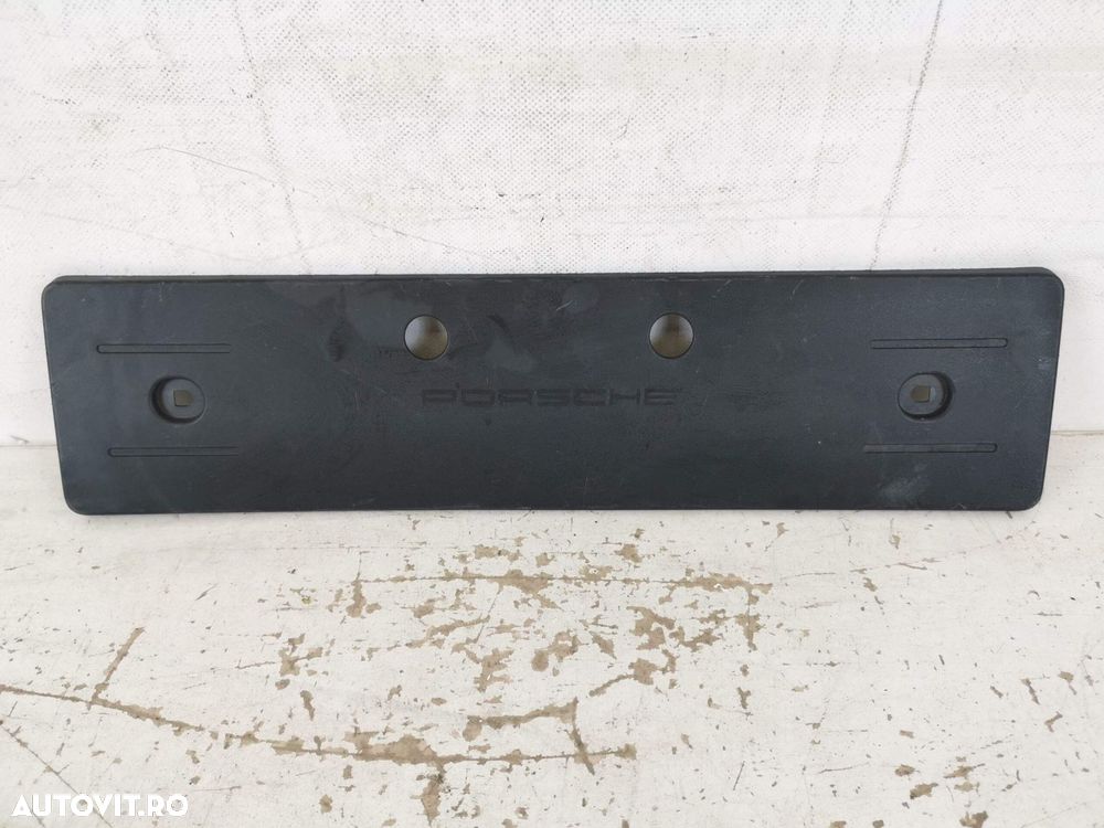 Suport Numar Bara Spate Porsche  Cayenne 3 9Y 2017 2018 2019 2020 2021 - 2