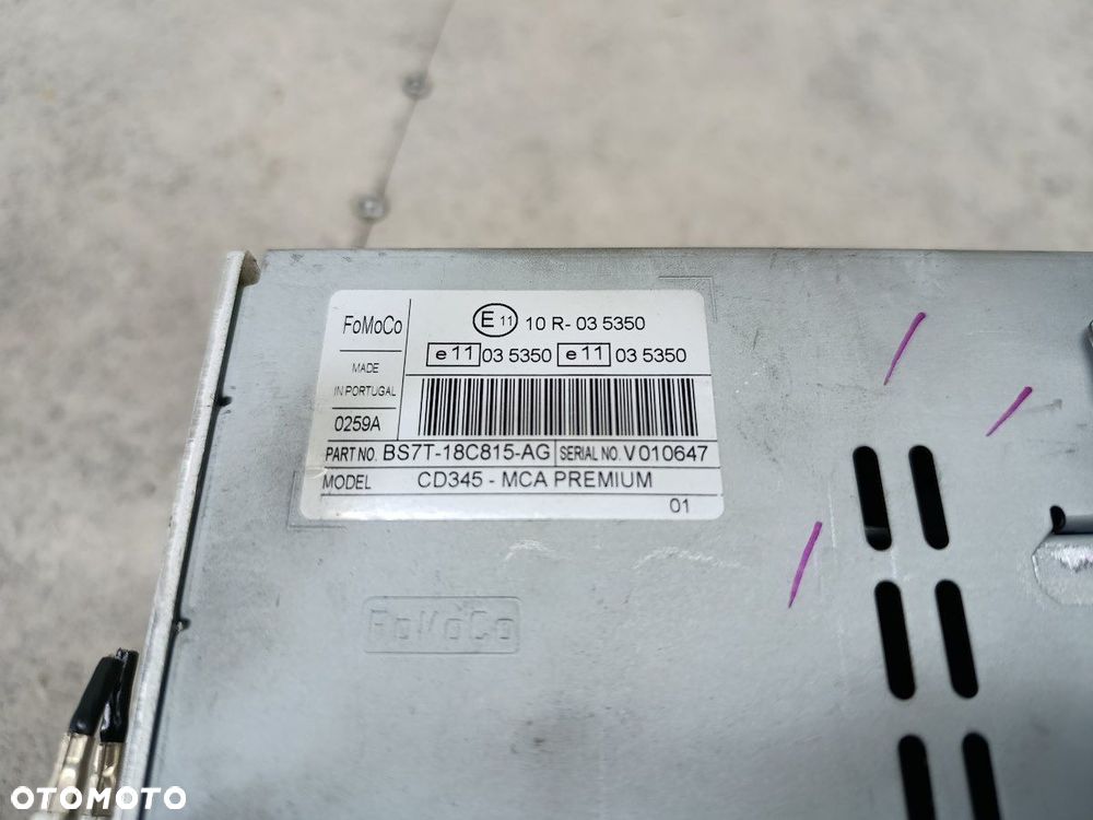RADIO FABRYCZNE FORD MONDEO MK4 BS7T-18C815-AG - 6