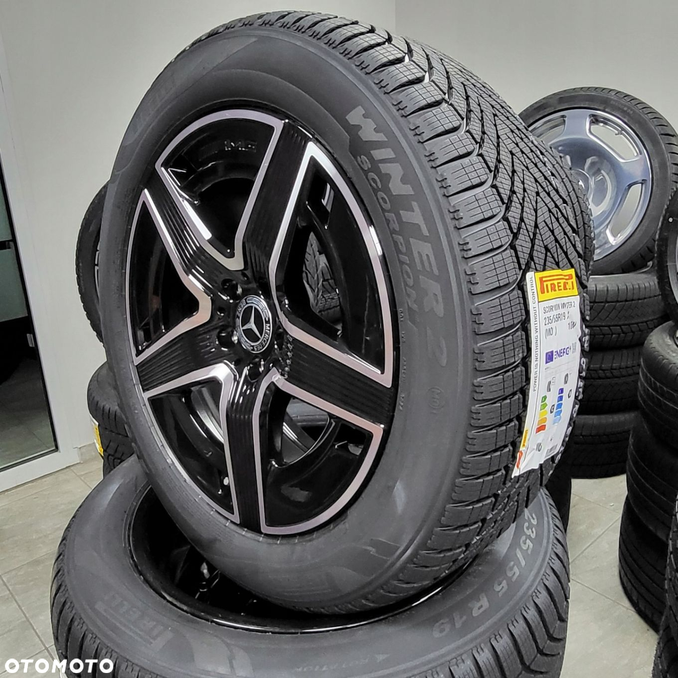 Zimowe 19 ORYGINAŁ MERCEDES GLC COUPE SUV 254 AMG NOWE Oryginalne - 3