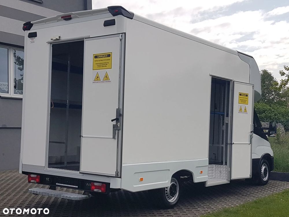 Iveco DAILY KONTENER NISKOPODŁOGOWY 4,43x2,23x2,42 SKLEP BAR FOODTRUCK KAMPER KLIMA - 36