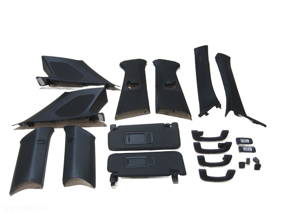 BMW X3 G01 OSŁONA PRZECIWSŁONECZNA SŁUPKÓW KPL PODSUFITKA 8071073 7396429 - 1