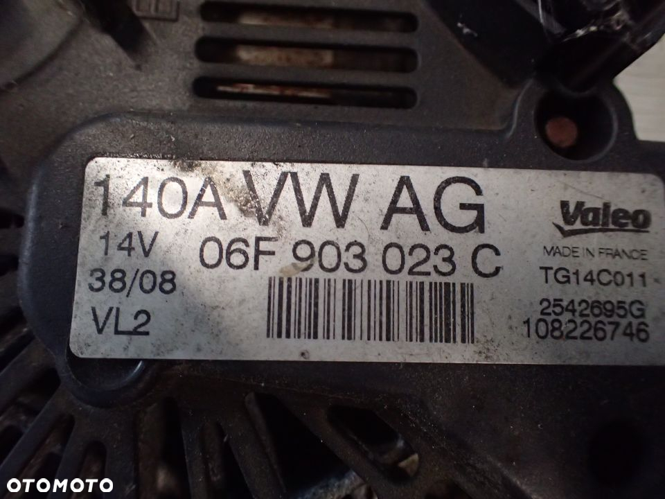ALTERNATOR VW TIGUAN 2.0 TDI CBA 06F903023C - 4