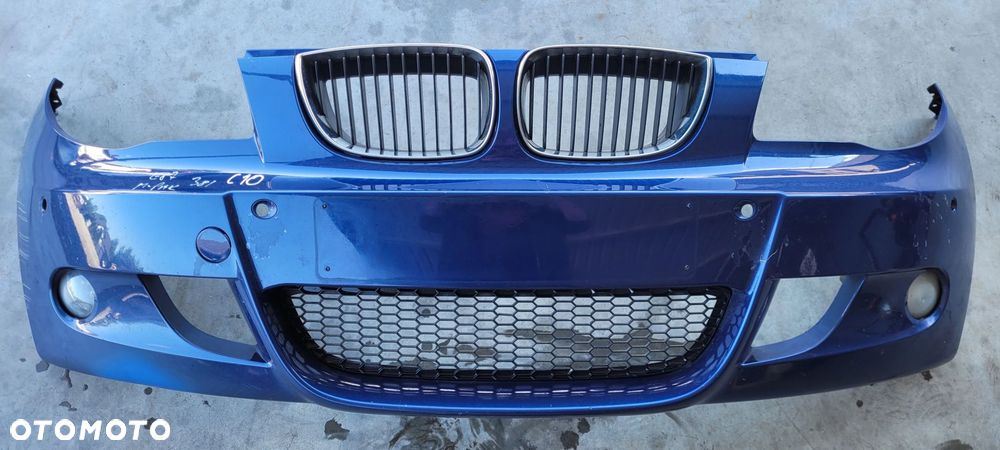 ZDERZAK PRZÓD PRZEDNI BMW E81 E87 381 LEMANSBLAU M PAKIET C10 - 1