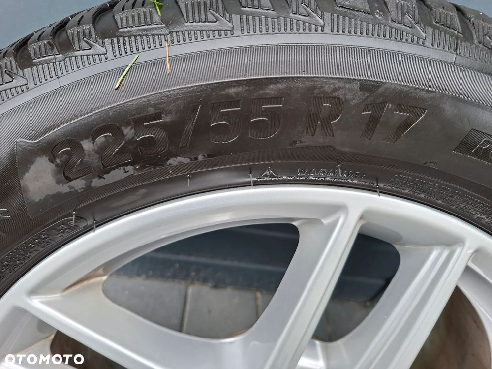 Felgi koła opony aluminiowe audi 225/55 /17  5×112 - 3