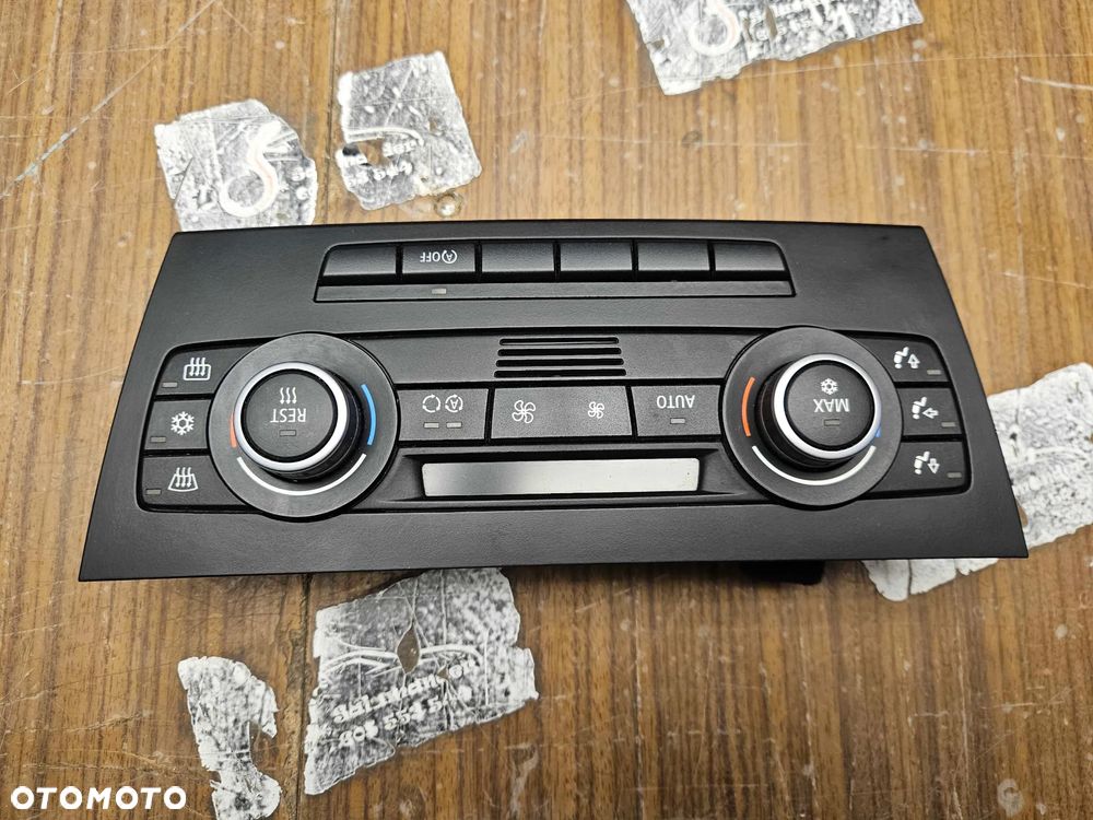 Klimatronik Panel Sterowania Nawiewu Klimatyzacji Ramka Dekor BMW 3 E90 E91 Europa 2009r - 5