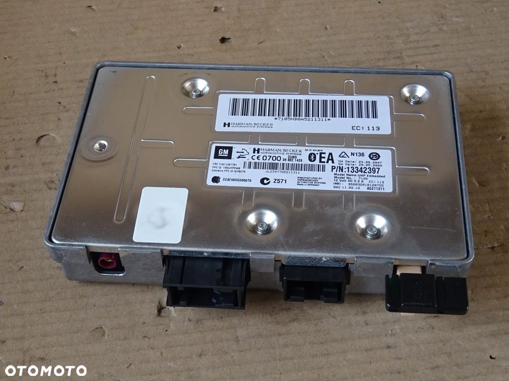 OPEL INSIGNIA ASTRA J MODUŁ UHP STEROWNIK BLUETOOTH TELEFONU KOMÓRKOWEGO - 3