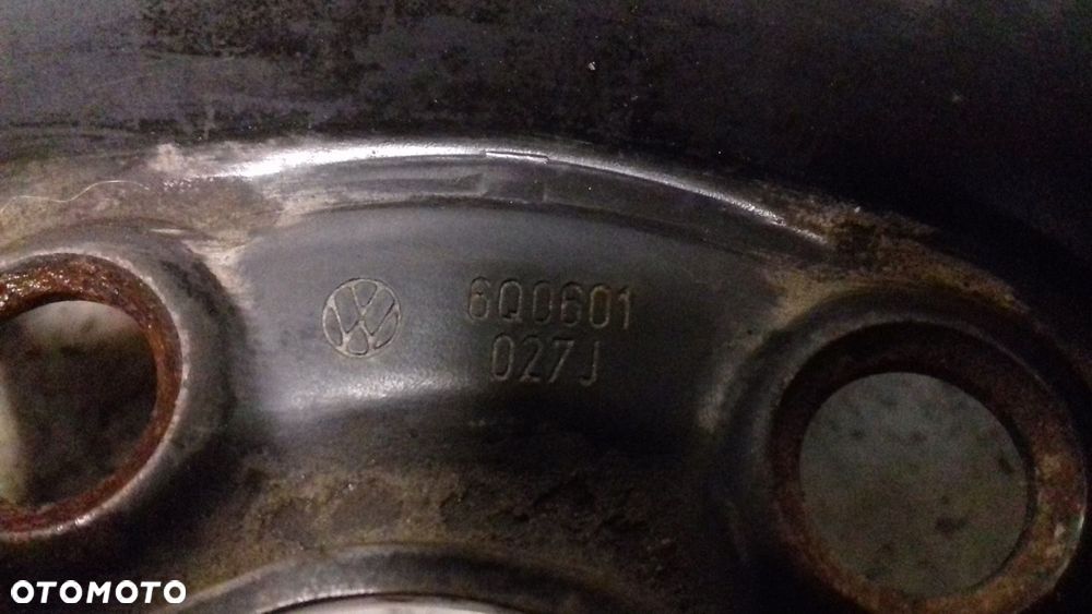 FELGA STALOWA 6Q0601027J SEAT VW AUDI SKODA 5x100 6,5Jx16 ET43 - 3