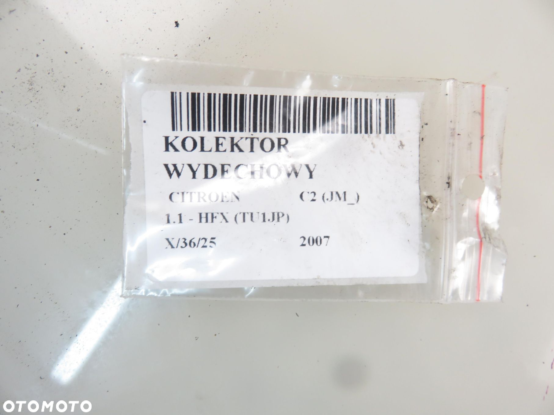 KOLEKTOR WYDECHOWY CITROEN C2 (JM_) 1.1 - HFX (TU1JP) 9661916480 - 8