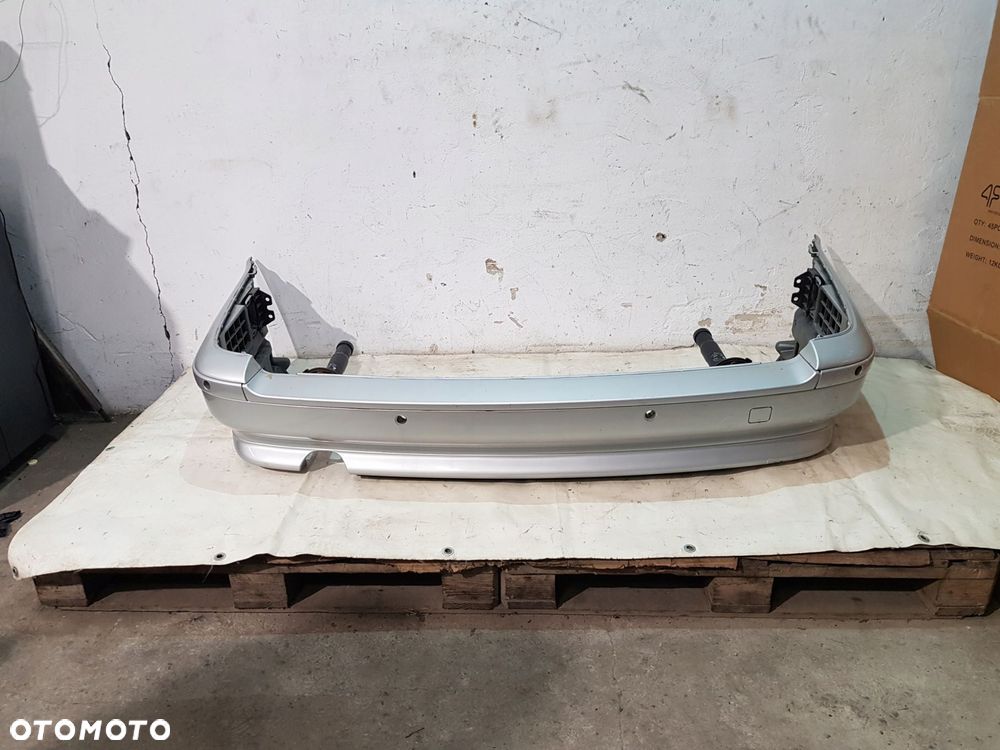 zderzak tył pdc bmw 5 e39 touring kombi eur lift titansilber metallic - 1