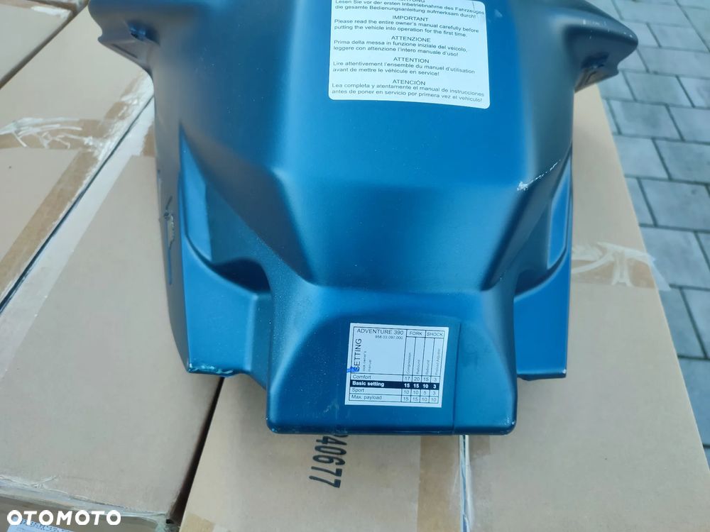 Bak, zbiornik paliwa KTM 390 Adventure - 13