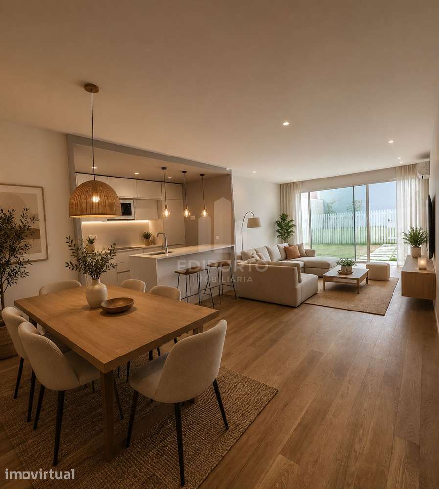 T2 Novo com terraço Pronto a Habitar, arrumos  e 2 Lugares de Garagem - Grande imagem: 3/23
