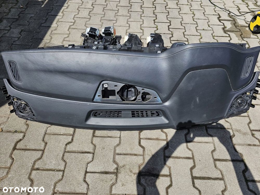 konsola airbag pasy komplet audi q8 s-line skóra - 2