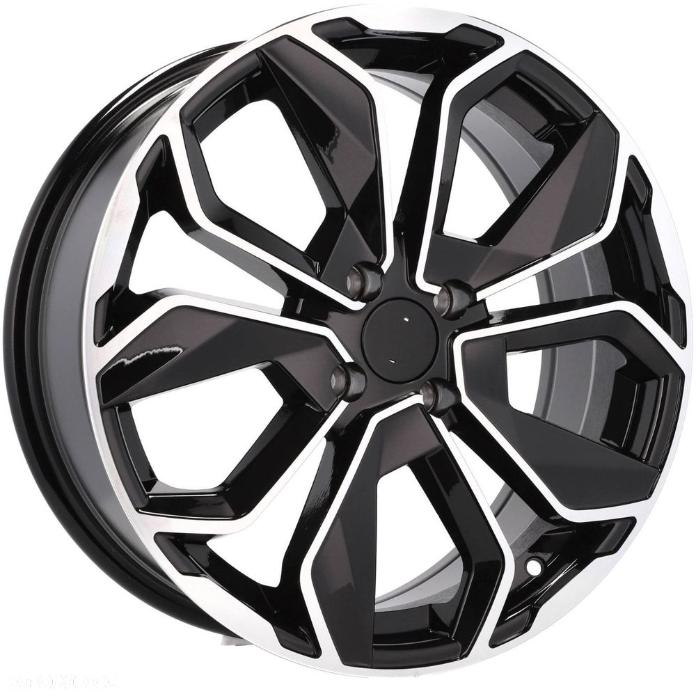 4x Felgi 17 m.in. do RENAULT Captur Clio III IV Kangoo Twingo MAZDA 2 II OPEL Adam - B5296 (BY1381) - 2