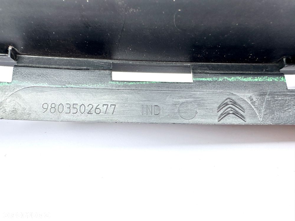 CITROEN C3 II LIFT 2013 - 2016 KRATKA ŚRODKOWA ATRAPA ZDERZAK ORYGINAŁ OE - 7