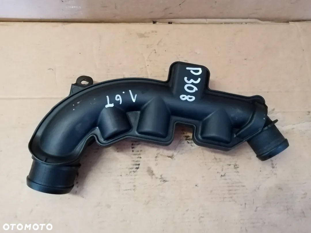 Rura dolot przewód powietrza Peugeot 308 T7 1.6 THP 9659145580 - 1