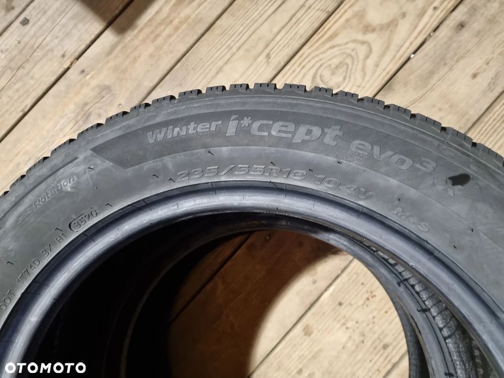 Opony Hankook Winter i*cept evo3 235/55R18 104V 2020r 6,7mmx4 bdb stan - 10