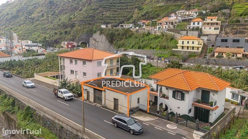 Casa T2  frente á rua principal em Murteira - Ribeira Brava. - Grande imagem: 4/9