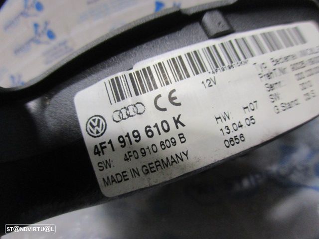 Interruptor 4F1919610K 4F0910609B AUDI A6 3 AVANT 4F FASE 1 2005 2.7TDI 180CV 5P PRETO Radio - 3