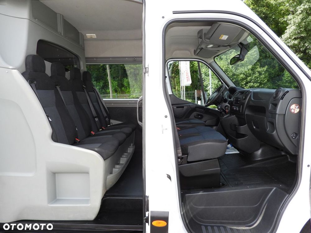 Renault MASTER FURGON BRYGADÓWKA 7 MIEJSC TEMPOMAT BLIŹNIACZE KOŁA KLIMATYZACJA  145KM - 34