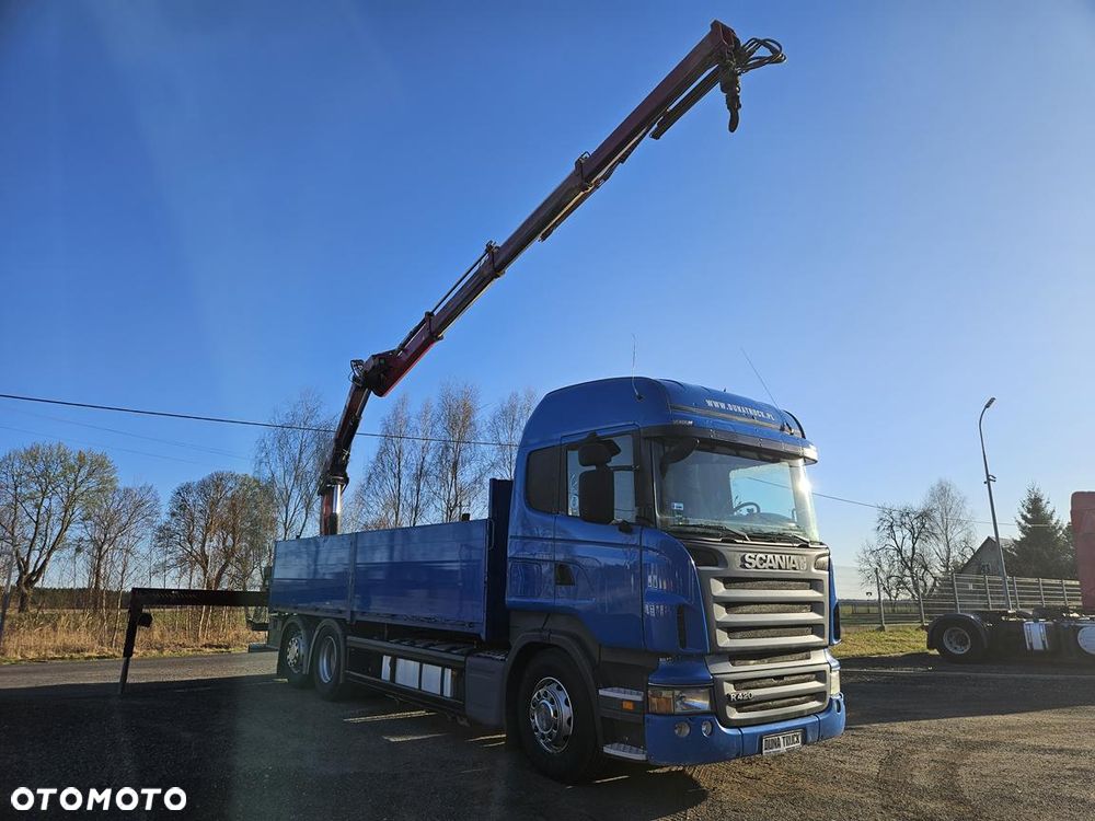 Scania R420 6X2 + Dźwig HIAB XS 166 E-3 HI DUO + Pilot - 1