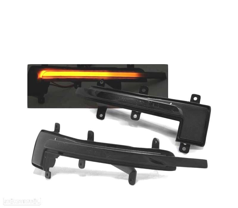 PISCAS LATERAIS LED DINAMICOS PARA ESPELHOS PARA AUDI TT 8J 06-14 - 1