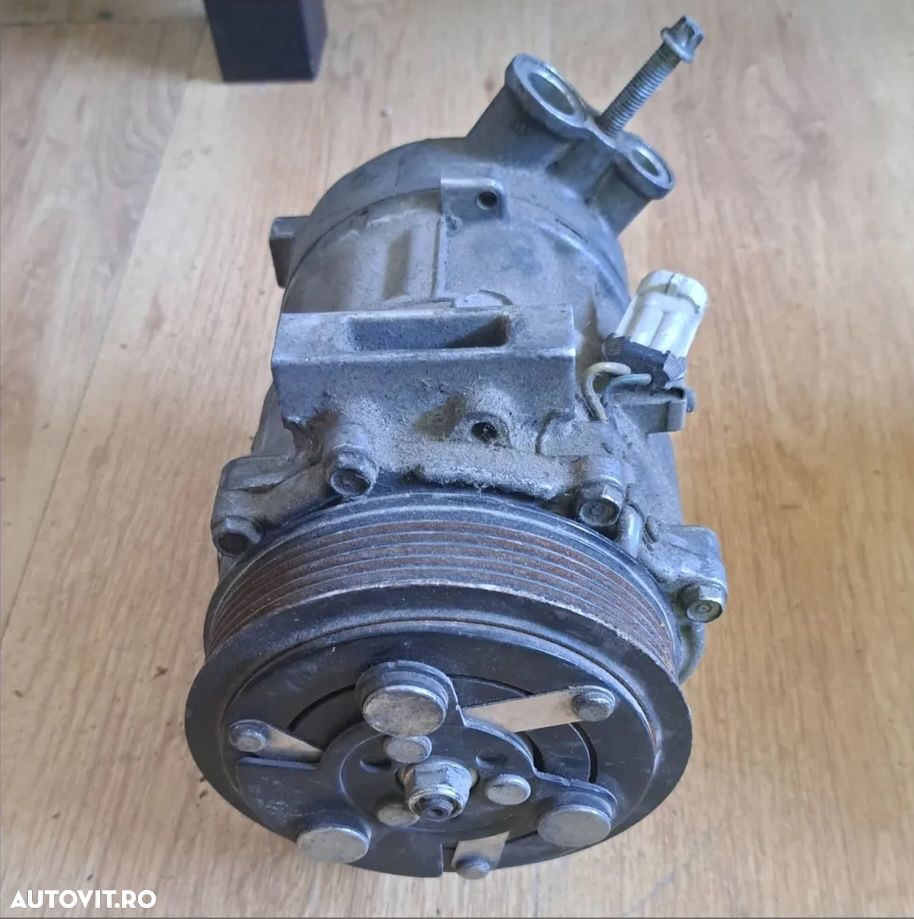 Compresor clima ac aer conditionat climatronic climatizare Sanden Saab 93 9-3 9 3 diesel 1-9 ttdi ( YS3F, E79, D79, D75 ) cod: P12770420 ( 6 pk ) - 3