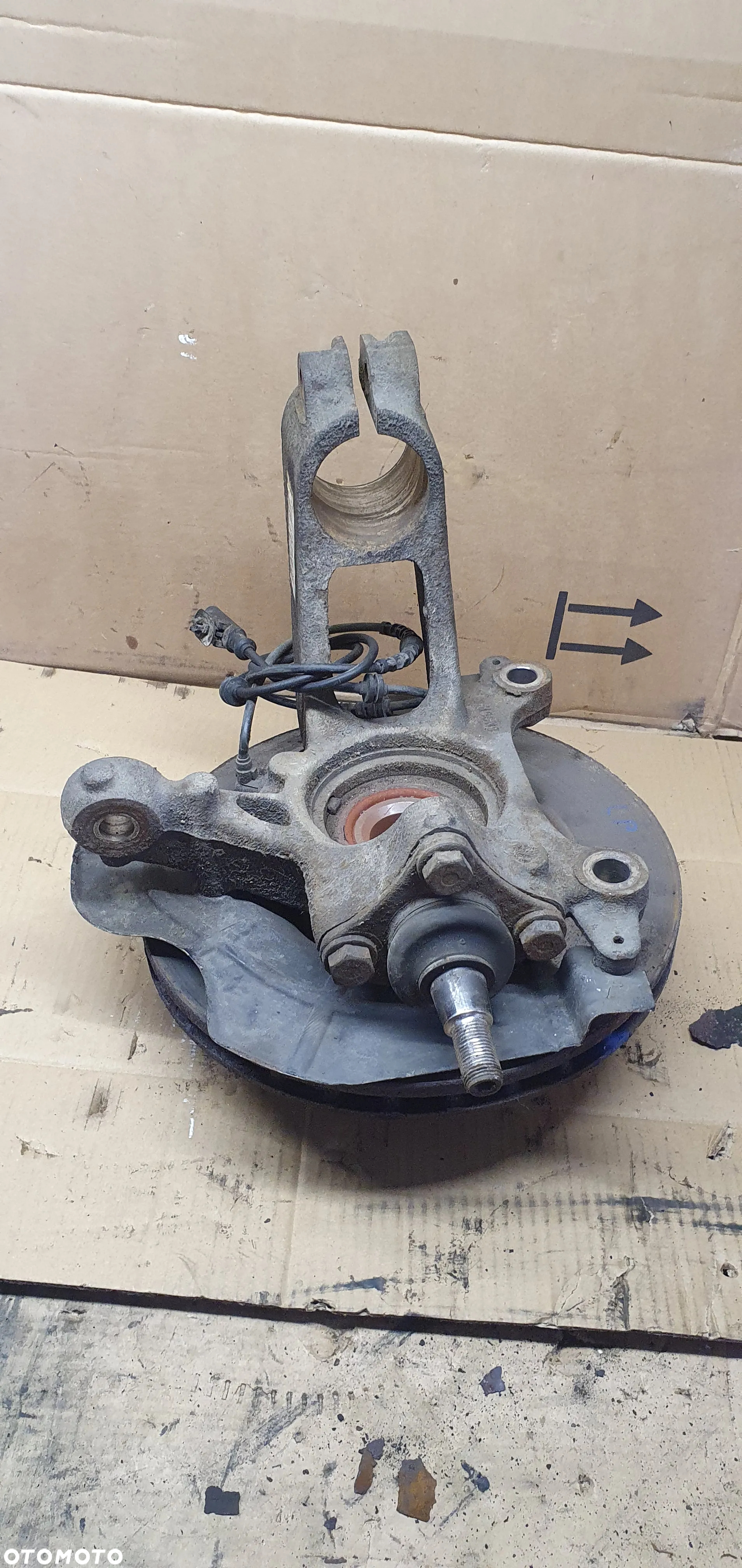 Zwrotnica lewy przód przednia lewa Citroen Jumper Euro 6 01374759080 - 5